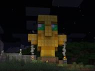 A player-made statue of the Totem of Undying (Image via u/MisterMustardSeed/Reddit)